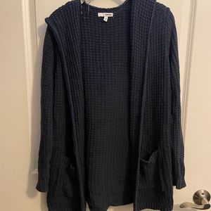 Navy chunky sweater